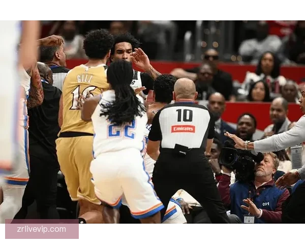 NBA官方公布奇才雷霆冲突处罚决定米切尔尚帕涅各禁赛一场引发热议