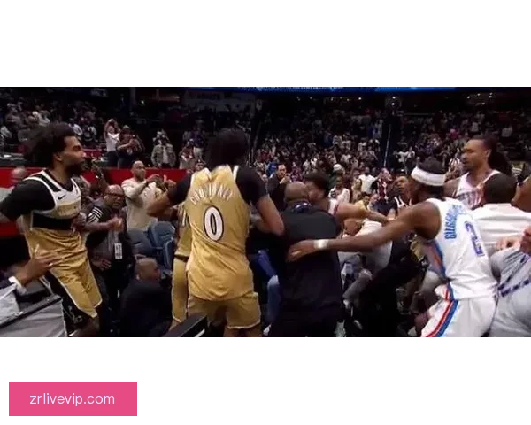 NBA官方公布奇才雷霆冲突处罚决定米切尔尚帕涅各禁赛一场引发热议